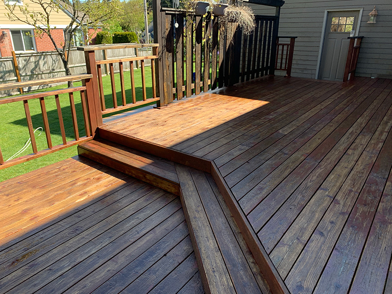 Deck After Cleaning